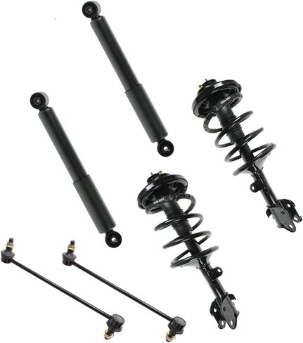 6-pc Strut Spring Shock Absorber Sway Bar End Kit Compatible with 1999-2004 Honda Odyssey in Saudi Arabia