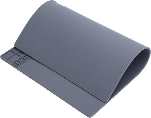 Watch Repair Mat, Non Slip Rubber Soldering Mat, 35cm x 25cm Watchmaker Tools for Phone, Laptop, Electronic, Maintenance Accessory in Saudi Arabia