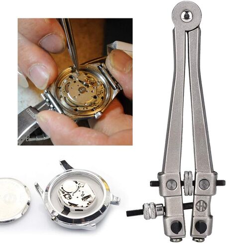 Watch Case Opener, Professional Watch Back Case Opener Cover, Steel Repair Wrench Remover Tool, Wrench Watch Case for Watchmaker in Saudi Arabia