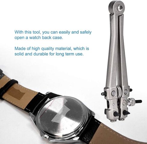 Watch Case Opener, Professional Watch Back Case Opener Cover, Steel Repair Wrench Remover Tool, Wrench Watch Case for Watchmaker in Saudi Arabia