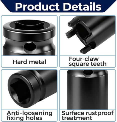 2Pcs Lock Nut Removal Tool for Surron, 4-pin Spanner Repair Tool for Surron Light Bee X/S, Segway X160/X260, Electric Dirt Bike Jackshaft Tool for Surron in Kuwait