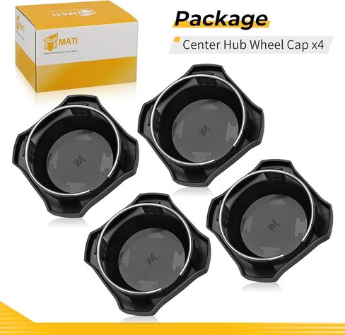 M MATI 4Pcs Center Hub Wheel Cap for Polaris RZR 1000 XP Premium Sport Ultimate 2024-2025 1525221-655 1525221-705 in Saudi Arabia