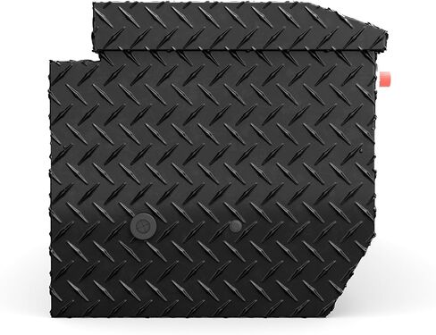 Weather Guard 624-5-04 Aluminum All-Purpose Truck Tool Chest, Fits Full and Compact Size Trucks, 8.5 cu ft Storage Capacity (Gloss Black) in Saudi Arabia