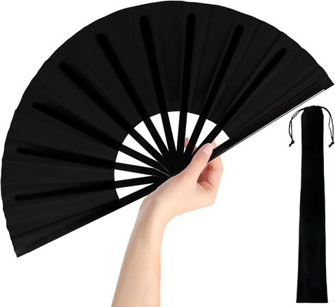 10 قطع كبيرة من مراوح اليد القابلة للطي للرقص والأحذية على الأرض، 13 بوصة من مراوح الطقطقة للأداء، وحفلات الزفاف، والهذيان، والكونغ فو، وتاي تشي والمناسبات الجماعية (متعددة الألوان) in Kuwait