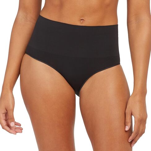 SPANX SPANXshape ملابس داخلية للتشكيل اليومي - ملابس داخلية للتحكم الأساسي - ملابس داخلية غير مرئية - تصميم سلس - أسود - ياقوتي داكن - M in Saudi Arabia