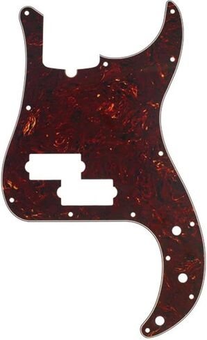 Fender Pure Vintage Pickguard, '58 Precision Bass Guitar, 10-Hole - Gold Anodized in Saudi Arabia