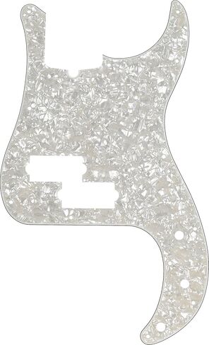Fender Pure Vintage Pickguard, '58 Precision Bass Guitar, 10-Hole - Gold Anodized in Saudi Arabia