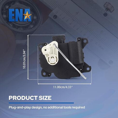 مشغل باب مزيج الهواء ENA HVAC 604-376 متوافق مع Honda Accord Odyssey Pilot Acura MDX 1998 1999 2000 2001 2002 2003 2004 2005 2006 2007 2008 يستبدل 79140S0XA01 79140S84A01 HA1617072 73536 in Saudi Arabia