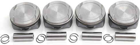 32213692 32213040 31375565 4Pcs Pistons & Piston Rings Set STD 82.0mm 2.0T Compatible with Volvo S60 S90 XC60 XC40 XC90 V40 V60 V90 B4204T 2014-2020 in Kuwait