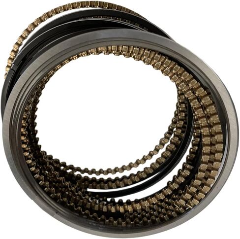 مجموعة حلقات المكبس المحسنة التي تعمل بالطاقة من Partsflow لـ 1999-2015 Ford E-350 Super Duty لـ 2003-2014 Ford E-150 لـ 2000-2003 Ford F-150 لـ 2004-2015 Ford E-450 Super Duty 5.4L V8 P5014 in Saudi Arabia