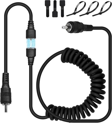 Magnetic Power Cord, Snowmobile Helmet Heated Shield Cord for Heated Most Electric Shields, Helmet, Visor Port in Kuwait