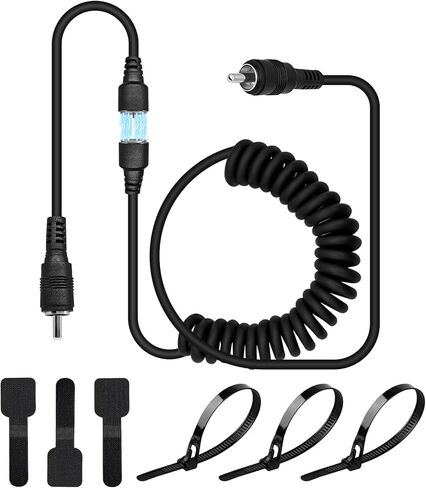 Magnetic Power Cord, Snowmobile Helmet Heated Shield Cord for Heated Most Electric Shields, Helmet, Visor Port in Kuwait