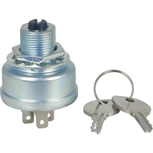 Ignition Switch w/Key 60736C2 Compatible with Case IH Farmall 100 130 140 Cub 154 184 Gas 185 Lo Boy Compatible with Cub Cadet 70 72 100 102 105 122 128 149 Tractor 392950R92 60736C1 1700-0949 in Saudi Arabia