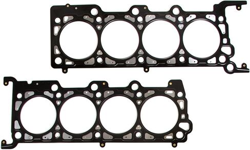 طقم إعادة تدوير محرك Evergreen FSBRR8-21203 متوافق مع 97-99 Ford E150 E250 F150 F250 4.6 SOHC WINDSOR مجموعة حشية كاملة، محامل قضيب رئيسية ذات حجم قياسي، حلقات مكبس ذات حجم قياسي in Saudi Arabia
