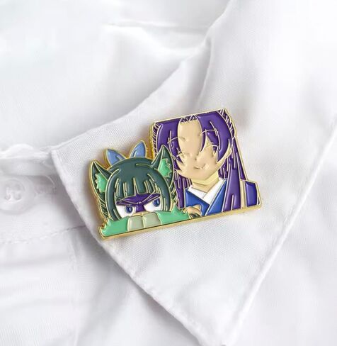 The Apothecary Diaries Maomao Mao Mao Jinshi Jin Shi Anime Manga 1.6" Enamel Pin Badge in Saudi Arabia