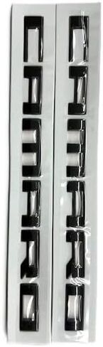 2Pcs for Camaro Badge Emblem - Set of 2 Replacement Emblems for Camaro (Black) in Saudi Arabia