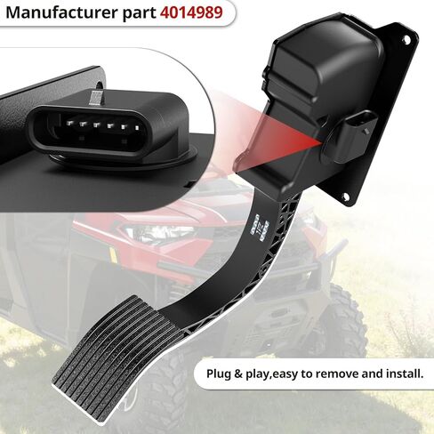 1PZ PFG-A4V 4014989 Throttle Pedal Foot Gas Pedal Replacement for Polaris Ranger 500 570 900 1000 ETX EV GEM e2 e4 e6 in Saudi Arabia