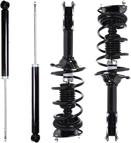 Front Rear Struts Assembly Complete Shock Absorber with Coil Spring for Toyota Echo 2000-2005, 171575 343295 in Saudi Arabia