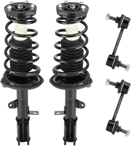 Rear Coil Spring Struts Assembly & Stabilizer Sway Bar Links for Toyota Corolla 1993-2000, for Chevrolet Prizm 1998-2002, for GEO Prizm 1993-1997, Shock Absorber Replace for 171953, 171954, K9545 in Saudi Arabia
