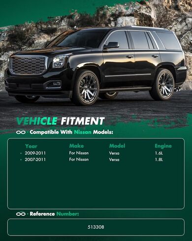 SCITOO محور العجلة الجمعية استبدال صالح 2007-2011 لنيسان فيرسا 513308 المحور الأمامي تحمل الجمعية 4 العروات ث/ABS كلاهما (2) in Kuwait