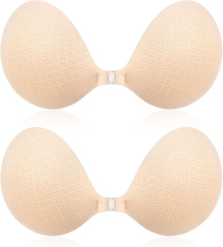 Adhesive Sticky Strapless Bra for Women, Push up Invisible Bras for Backless Dress Reusable Breathable for Breast Lift in Saudi Arabia