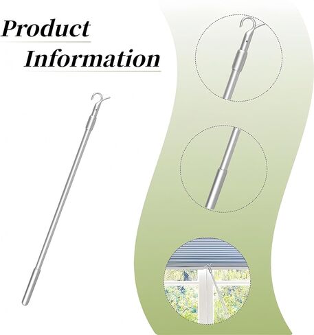 قضيب سحب من الألومنيوم للستائر اللاسلكية، قضيب سحب للستائر العمياء، فتاحة قضيب السحب للستائر كوة، ظلال الأسطوانة in Kuwait