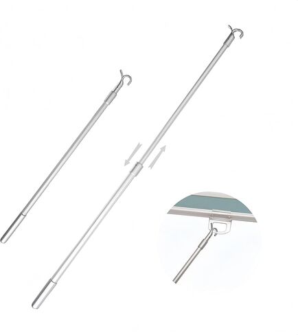 قضيب سحب من الألومنيوم للستائر اللاسلكية، قضيب سحب للستائر العمياء، فتاحة قضيب السحب للستائر كوة، ظلال الأسطوانة in Kuwait