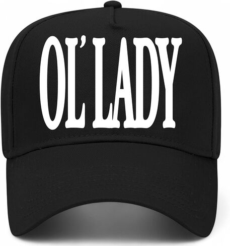 Ol' Lady Serif Hat | Premium Adjustable Snapback Baseball Trucker Hats for Men & Women in Saudi Arabia