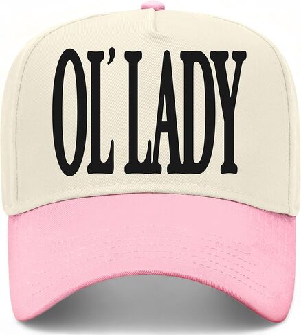 Ol' Lady Serif Hat | Premium Adjustable Snapback Baseball Trucker Hats for Men & Women in Saudi Arabia