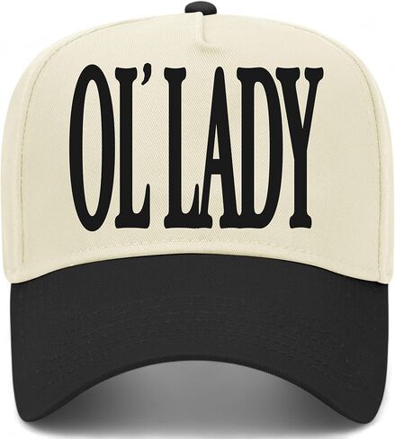 Ol' Lady Serif Hat | Premium Adjustable Snapback Baseball Trucker Hats for Men & Women in Saudi Arabia