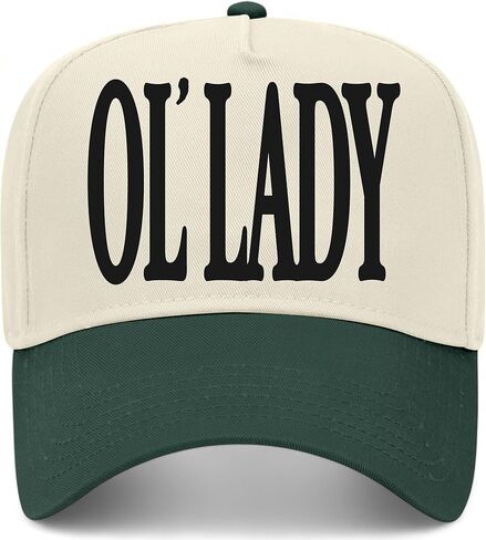 Ol' Lady Serif Hat | Premium Adjustable Snapback Baseball Trucker Hats for Men & Women in Saudi Arabia