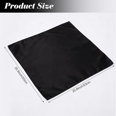 Mulberry Silk Scarf Solid Color 20.8 Inch Square Neckerchief Hair Scarves Neck Scarf for Women in Kuwait