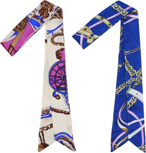 وشاح محفظة للنساء، وشاح نحيف متعدد الوظائف للحقائب وإكسسوارات الموضة للرقبة in Kuwait