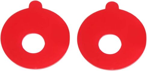 وسادة بديلة لمستشعر المطر التلقائي عبوة من قطعتين - تناسب موديلات مرسيدس بنز وBMW | ملصق غراء ممسحة الزجاج الأمامي | رقعة تثبيت لاصقة متوافقة مع OEM in Kuwait