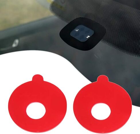 وسادة بديلة لمستشعر المطر التلقائي عبوة من قطعتين - تناسب موديلات مرسيدس بنز وBMW | ملصق غراء ممسحة الزجاج الأمامي | رقعة تثبيت لاصقة متوافقة مع OEM in Kuwait