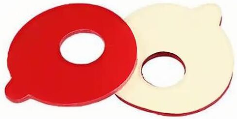 وسادة بديلة لمستشعر المطر التلقائي عبوة من قطعتين - تناسب موديلات مرسيدس بنز وBMW | ملصق غراء ممسحة الزجاج الأمامي | رقعة تثبيت لاصقة متوافقة مع OEM in Kuwait