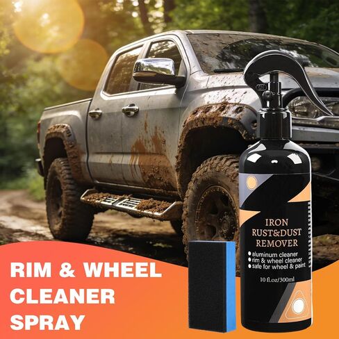 بخاخ منظف الإطارات والعجلات، مزيل صدأ الحديد والغبار، مزيل الحديد المتغير اللون الأرجواني، الصدأ لمعظم العجلات in Kuwait