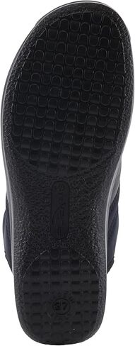 Flexus Spring Step Flexia Leather Clogs for Women - European Slingback Round Toe Slip-On Shoes - Ladies Casual Platform Clog for Work - Black EU 36 / US 5.5-6 in Saudi Arabia