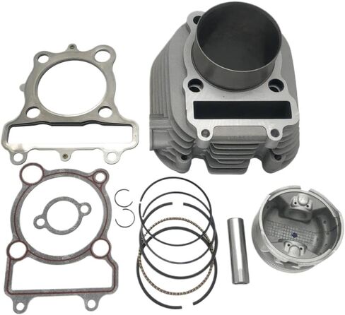 Cylinder Piston Ring Gasket Kit Compatible with 250cc ATV Models Including JS250 Jianshe250 ATV250 in Saudi Arabia