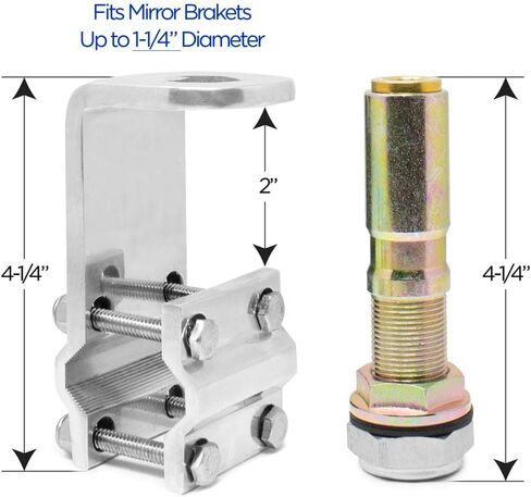 Pro LED 2856APLM منارة LED وامضة كهرمانية مع BRK10 مثبتة على مرآة DIN Pole Mount - 10-30 Volt DC in Saudi Arabia