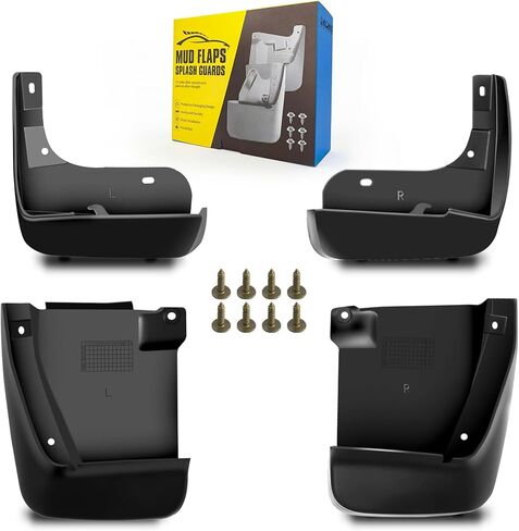 Mud Flaps Fit for 2003-2007 Ho-nda Accord 4-Door Sedan (Not Fits 2-Door Coupe Models), Dedicated Mudguard for Four Seasons Universal Protection, Front and Rear in Saudi Arabia