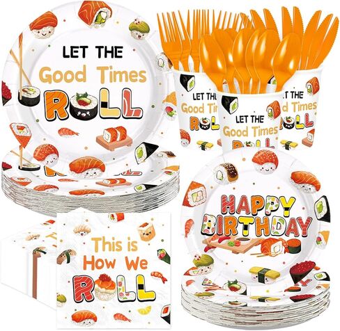 168 Pcs Red and Black Party Decorations New Years Black and Red Plates Napkins Cups Forks Knives Spoons Disposable Tableware Set for New Years Eve Birthday Wedding Baby Shower Party Supplies Serves 24 in Saudi Arabia
