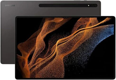 SAMSUNG Galaxy Tab S8 Ultra 14.6 بوصة 256 جيجابايت جرافيت (واي فاي مع قلم S، ذاكرة وصول عشوائي 12 جيجابايت، إصدار الولايات المتحدة) SM-X900NZAEXAR (متجدد) in Saudi Arabia