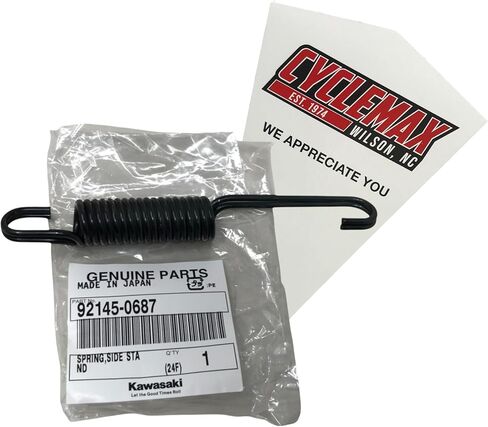عبوة واحدة متوافقة مع Kawasaki Vulcan 1996-2024 Kick Stand Tension Spring 92145-0687 تحتوي على 92145-0687 وقمع in Saudi Arabia
