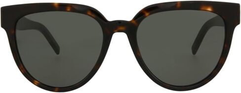Saint Laurent Cat Eye Sunglasses Havana Havana Grey Luxury Eyewear Made In Italy Acetate Frame Designer Fashion for Everyday Luxury in Saudi Arabia