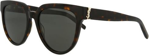Saint Laurent Cat Eye Sunglasses Havana Havana Grey Luxury Eyewear Made In Italy Acetate Frame Designer Fashion for Everyday Luxury in Saudi Arabia