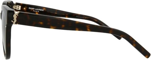 Saint Laurent Cat Eye Sunglasses Havana Havana Grey Luxury Eyewear Made In Italy Acetate Frame Designer Fashion for Everyday Luxury in Saudi Arabia