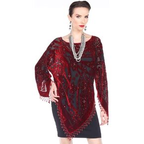 Aris A. Women's Silk Velvet Burnout Tunic in Saudi Arabia
