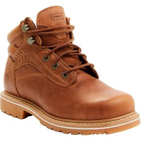 Women's 5" Lace-Up Work Boot Soft Toe Brown 9.5 M US in Kuwait