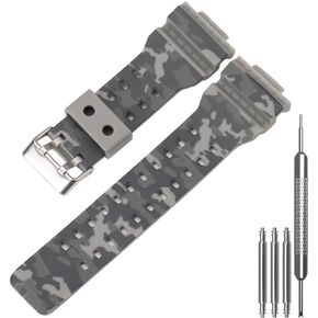 Replacement Watch Strap | Compatible with Casio GD100-1B GA100-1A1 GA110 GA-100C-8ACR | Men’s Wrist Band for GA100 GA-110 GD-120 Series Watch Band in Saudi Arabia